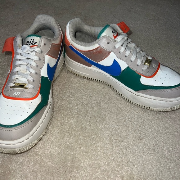 Nike Air Force 1 Shadow (Layered + Small Platform) - Picture 2 of 3